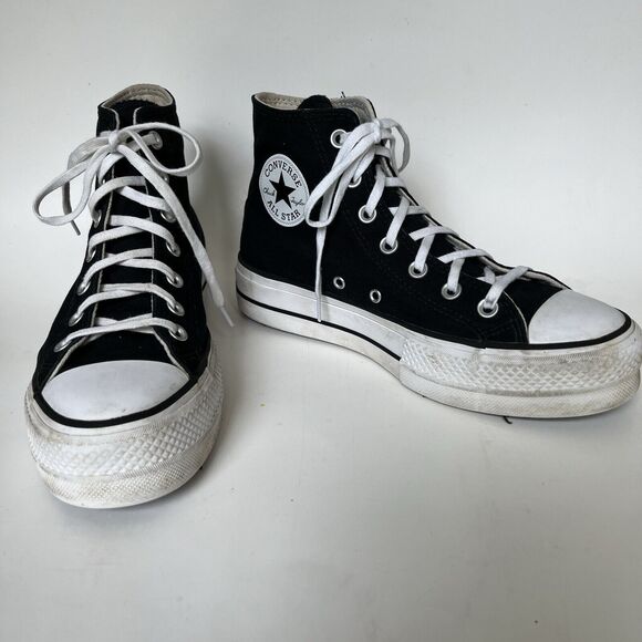 Converse Shoes - Converse Chuck Taylor All Star Platform High Black 560845C  Women’s Size 8.5